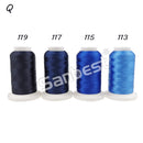 Sanbest Polyester Embroidery Thread High Strength For Brother Singer Janome Babylock Embroidery Machine 1000m Filament Threads
