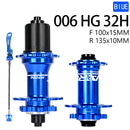 ARC Bicycle Hubs Sealed Bearing MTB Mountain Bike Hubs Quick Release 32/28/36Holes Disc Brake QR 4 Bearings 8 9 10 11 12 Speed