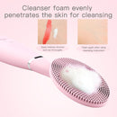 Facial Cleaning Brush Electric Cleaning Brush USB Rechargeable Waterproof Silicone Pore Cleaner Skin Massage Facial Cleansing
