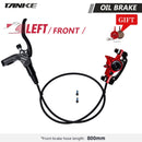 TANKE MTB Bike oil disc brake 160mm rotor Caliper hydraulic calliperplate Front Rear handle A B-pillar CNC bicycle parts cycling