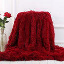 Soft Warm Bedding Throw Blanket Plush Fluffy Faux Fur for Bed Cover Sheet Throw Home Decoration Comfortable Blanket