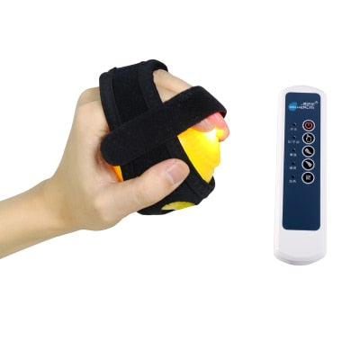 Elektrischer Handmassageball Hot Compress Stroke Hemiplegia Finger passives Training verbessert Fingerkrämpfe und Fingerflexibilität