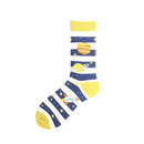 Feliz divertido Unisex pintura UFO astronauta espacio exterior cohete Star War hombres tripulación calcetines Streetwear algodón hombre monopatín vestido