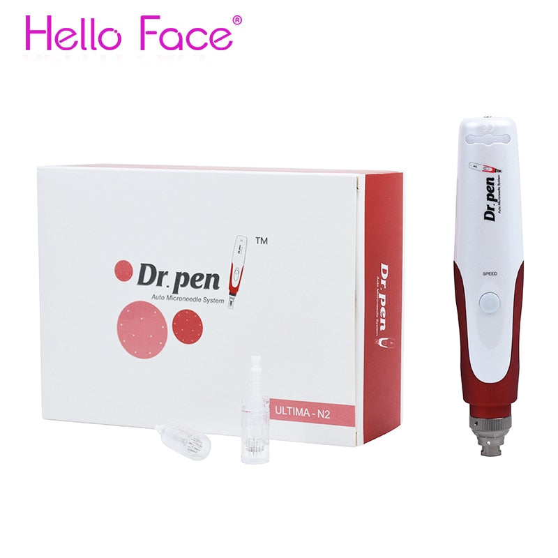 Dr Pen N2 Electric Micro Needle Mesotherapy Machine Skin Renew Derma Home Use Skin Care Home Use Facial Beauty Tool