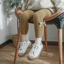 Primavera verano bebé niña Leggings pantalones bebé pantimedias niños pantalones arco algodón tejer pantalones para niños bebé