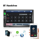 Podofo Universal 2 Din Autoradio Stereo 7 Zoll HD Touchscreen Multimedia Player BT Autoaudio FM Empfänger Mirror Link Monitor