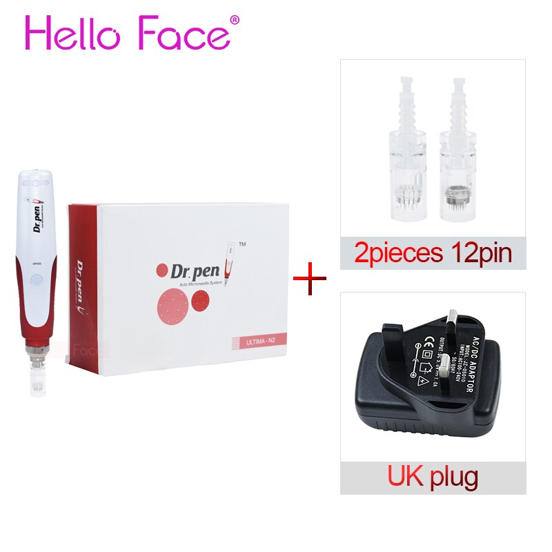 Dr Pen N2 Electric Micro Needle Mesotherapy Machine Skin Renew Derma Home Use Skin Care Home Use Facial Beauty Tool