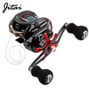 JITAI Fishing Reel 8Kg Max Drag Have PE 4 Strands line 14+1BBs Left Right Hand Lure Bait Casting fishing Baitcasting reel