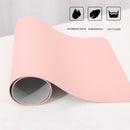 Large Mouse Pad Gamer Waterproof PU Leather Suede Desk Mat Computer Mousepad Keyboard Table Cover Double-Side Portable Mousespad