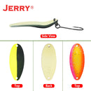 Jerry Serpent Micro Fishing Spoons Brass Wobbler Lake Area Trout Chub Perch Metal Lures Baubles