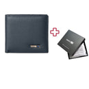 Billetera inteligente antipérdida, billetera de cuero genuino para hombre, billetera de cuero suave compatible con Bluetooth, billetera de lujo para hombre