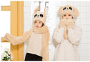 Winter Cute Funny Hat Moving Rabbit Ear Hat Velvet Toys Hair Hoop Hat Rabbit Hat Moves Ear Hat Plush Toy 5 Color Gifts For Child