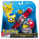 Genuine US Version Pokemon Master Elf Ball Belt Set Telescopic TAKARA TOMY Toys for Children Gift