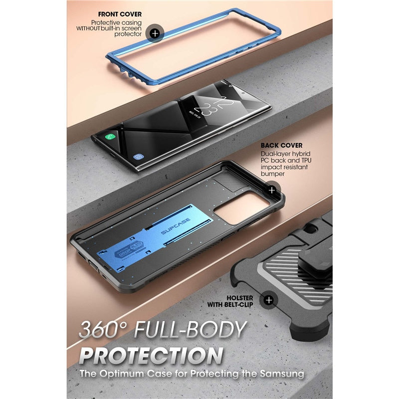 For Samsung Galaxy Note 20 Ultra Case 6.9&quot;(2020) SUPCASE UB Pro Full-Body Rugged Holster Cover WITHOUT Built-in Screen Protector