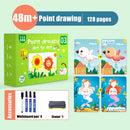 Children Montessori Toys Educational Math toys Drawing Tablet Pen Control Hand Training For Boy Girl Busyboard