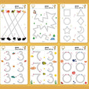 Newly Magical Tracing Workbook Kids's Preschool Educational Toys  Erasable Reusable Children's Logical Thinking Training