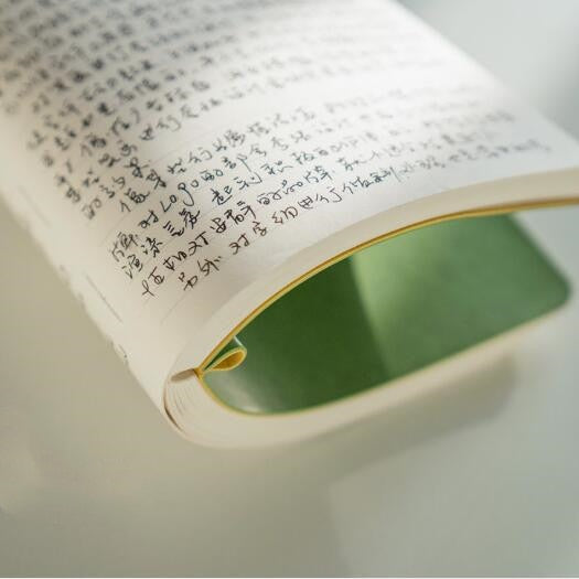 MINKYS 2021 Soft PU Leather 136 Sheets A5 Blank Journal Notebook Diary Planner Agenda Sketchbook Kawaii School Stationery