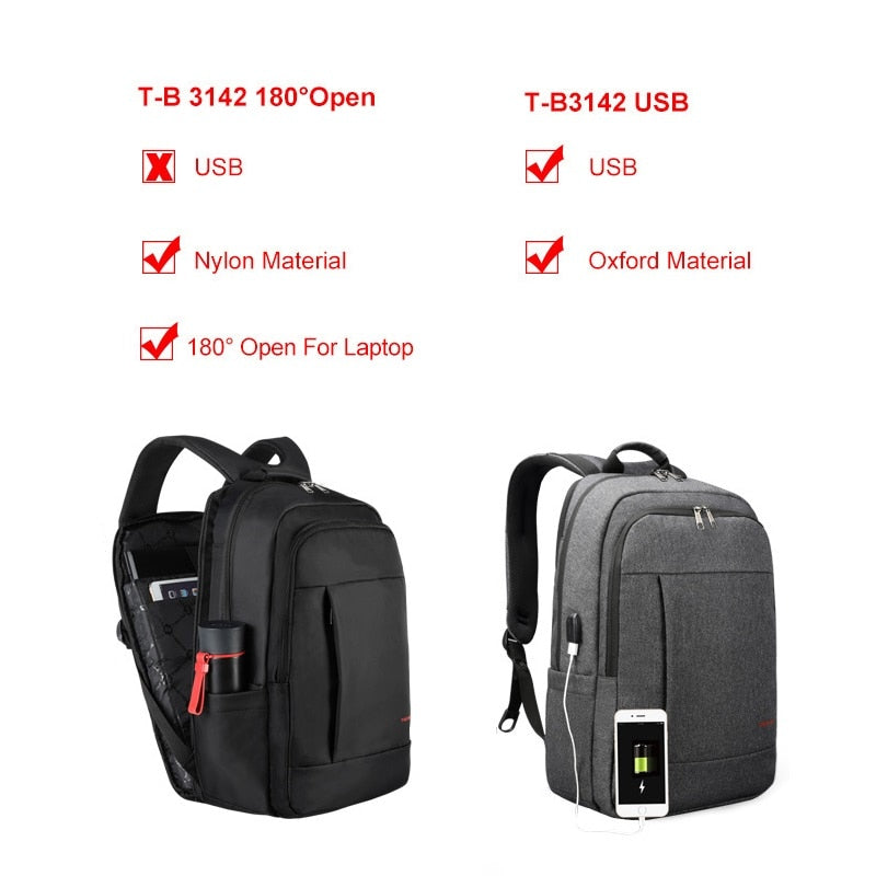 Lifetime Warranty Anti theft Men Backpack USB Charging 15.6inch Laptop Backpack For Women Fashion Travel Casual Male School Bag