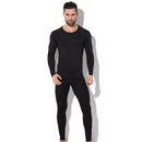 Herobiker Winter Men Fleece Lined Thermal Underwear Set Motorcycle Skiing Base Layer Warm Shirts &amp; Tops Bottom Suit 3 Colour