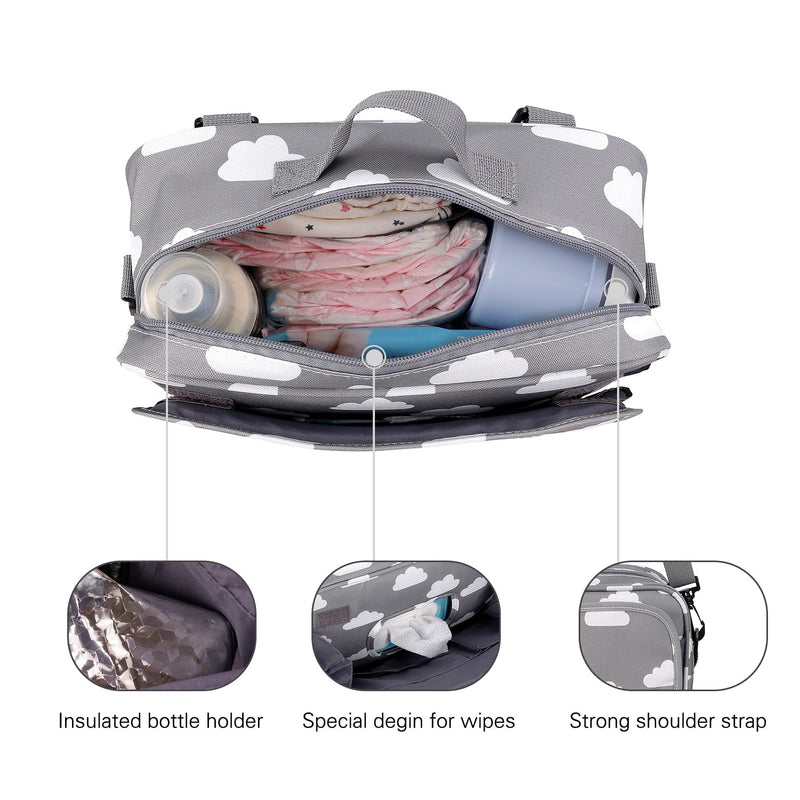 New Style Waterproof Diaper Bag Large Capacity Mommy Travel Bag Multifunctional Maternity Mother Baby Stroller Bags Organizer