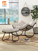 Rocking Chair Recliner Adult Home Nordic Lazy Single Living Room Balcony Leisure Couch Light Luxury Rocking Chair