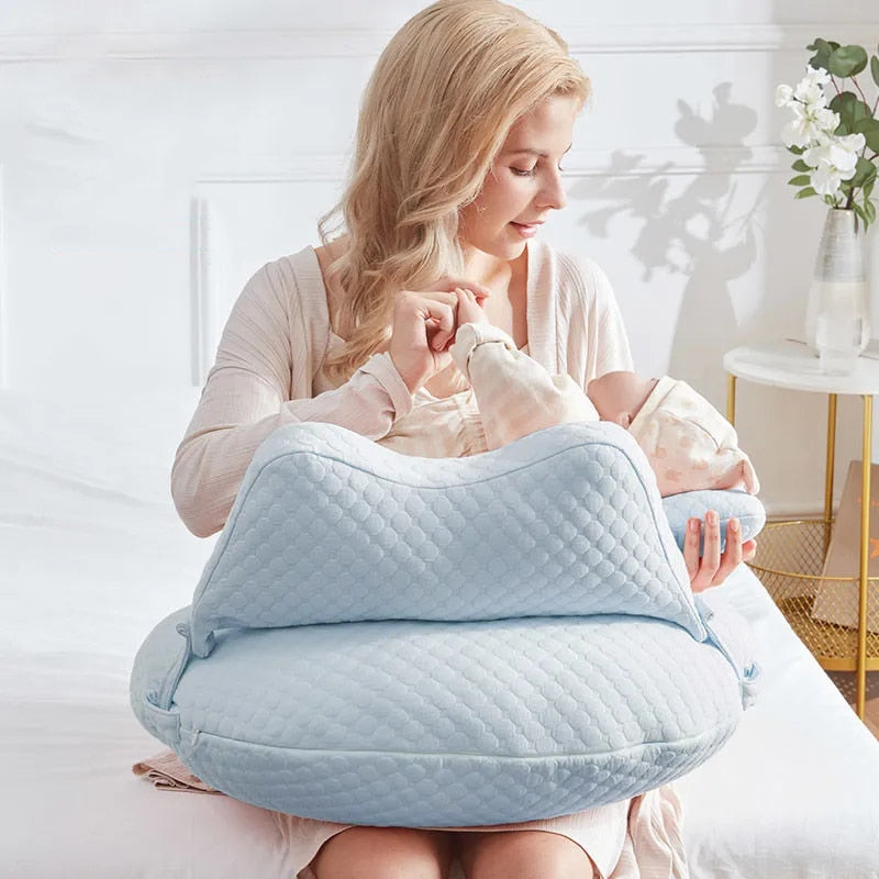 Breastfeeding Artifact Nursing Pillow Waist Chair Newborn Side Pillow Baby Learns to Sit And Stand Pillow Infant Horizontal Hold