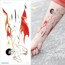 temporary armband tattoos waterproof temporary tattoo sticker flower lotus tattoo sleeve women wrist arm sleeves tatoo fake girl