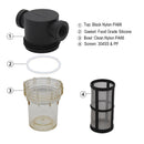 Inline-Filter für Heimbrauen 150 Mikron 100 Mesh Wasser- & Bierfilterung