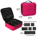 New Women Makeup Large Capacity Cosmetic Bag Beauty Salon Tattoos Nail Art Tool Bin Case