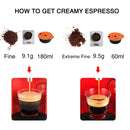 IFilas180/60 ml nachfüllbare Espresso-Kaffeemaschinen-Kapseln für BOSCH-Maschine Tassimo wiederverwendbare Filterkaffeekapseln, umweltfreundlich