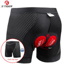 X-Tiger Fahrradshorts Upgrade 5D Gel Pad Fahrradunterwäsche Pro Stoßfeste Fahrradunterhose Fahrradshorts Fahrradunterwäsche