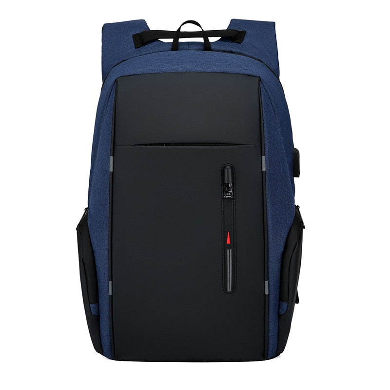 Mochila impermeable para ordenador portátil de negocios de 15,6, 16 y 17 pulgadas, para mujer, con USB, para la escuela, bolsas de viaje, mochila escolar antirrobo para hombre