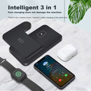 FDGAO 20W 3 in 1 Wireless Charger for Apple Watch 8 7 6 SE iPhone 14 13 12 11 Pro XS XR X 8 Samsung S23 S22 Fast Charging Stand