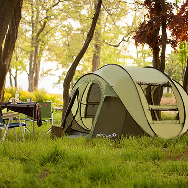 2020 Neue Ankunft 3-4 Personen Ultralarge Automatisches Winddichtes Pop-Up-Schnellöffnungs-Campingzelt Großes Pavillon-Strandzelt