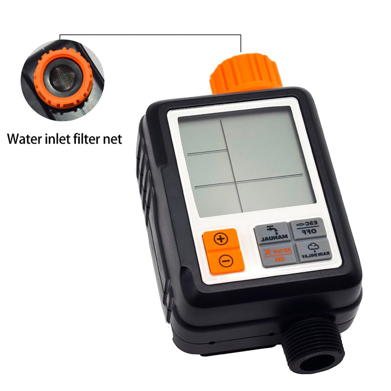 Automatic Irrigation Water Timer Lcd Screen Sprinkler Controller Outdoor Garden Watering Timer Device Controller Tool
