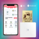 Phomemo Mini Printer M02 Thermal Sticker Label Machine Handheld Wireless Pocket Photo Print for Android IOS Phone Printing