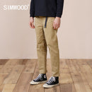 SIMWOOD, novedad de primavera 2022, pantalones holgados cónicos hasta el tobillo, ropa informal estilo Hip Hop para hombre, pantalones de talla grande, ropa de calidad