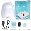 Home Mini Detox Foot Spa Bath Machine Cell Ion Cleanse Gerät Ionic Detox Foot Bath Basin Array Aqua Spa Relax Massager