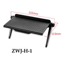 KAYQEE  Desktop Rack Adjustable Screen Shelf TV Top Storage Bracket for Streaming Devices, Media Box, Speakers , Home Decor