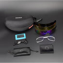 COMAXSUN Polarized Cycling Glasses Bike Riding Protection Goggles Driving  Fishing Outdoor Sports Sunglasses UV 400 3 Lens