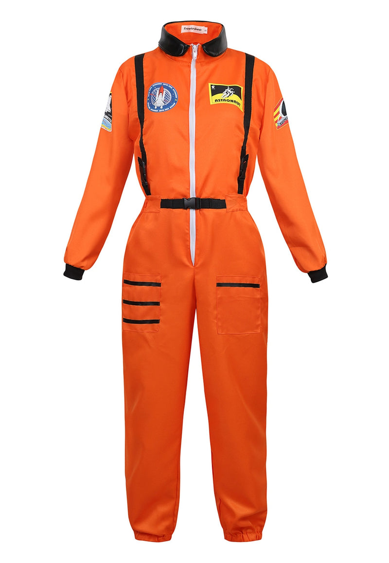 Disfraz de astronauta para hombre, disfraz de Halloween para mujer, traje espacial, mono para adultos, disfraz de astronauta, juego de rol
