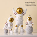 Nordic Modern Astronaut Miniature Figurines Resin Craft Home Fairy Garden Desk Decoration Furnishing Articles Room Accessories