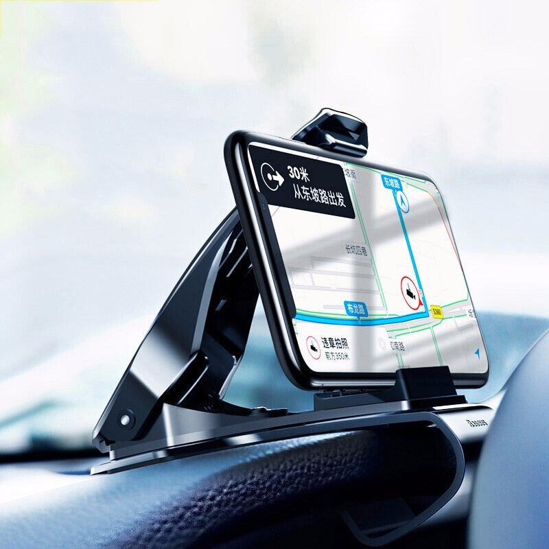 Baseus Car Phone Holder 360 Degree GPS Navigation Dashboard Phone Holder Stand in Car for Universal Phone Clip Mount Bracket