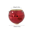 Retro Disco Ball Planter Basket Round Mirror Hanging Pot flower pot Wall Planter Pot Hangin Vase Desktop Decoration Balcony Vase