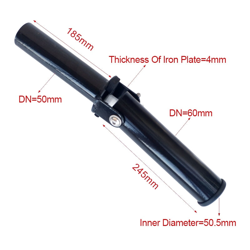 Fitness T-Bar Row Plate Post Insert Landmine Fitnessgeräte Rückenübung Langhantelaufsatz für Deadlift Leg Squat Workout