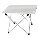 On Sale Aluminum Alloy Portable Table Outdoor Furniture Foldable Folding Camping Hiking Desk Traveling Outdoor Furniture Table
