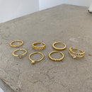 WANTME Luxury White Zircon Double Opening Finger Ring for Women Genuine 925 Sterling Silver Wedding Party Wedding Jewelry Gift