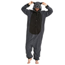 Waschbär Pyjamas Männer Kigurumi Tier Onesies für Erwachsene Cartoon Cosplay Kostüm Einteiliger Pyjama Overall Damen Pyjama Bodysuits