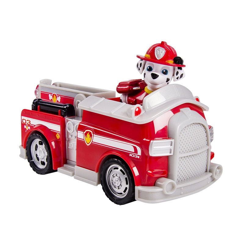 Original Paw Patrol Rescue Dog Puppy Set Spielzeugauto Patrulla Canina Spielzeug Actionfigur Modell Chase Skye Trümmerauto für Kinder Geschenk