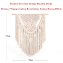 Big Size Macrame Tapestry Wall Hanging Bohemian Chic Handicrafts Woven Tapestry Modern Boho Living Room Bedroom Wall Decoration